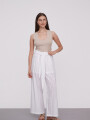 Pantalon Palmei Blanco