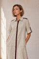 VESTIDO CHEMISE BEIGE