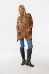 Sweater Oceano Camel/Negro