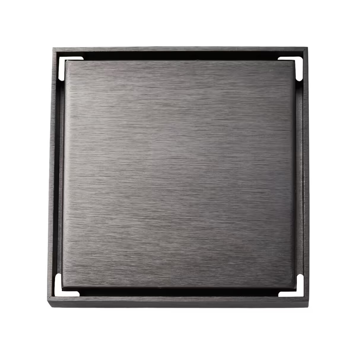 Rejilla Ciega O Para Revestir Grafito 10x10 Dmc 