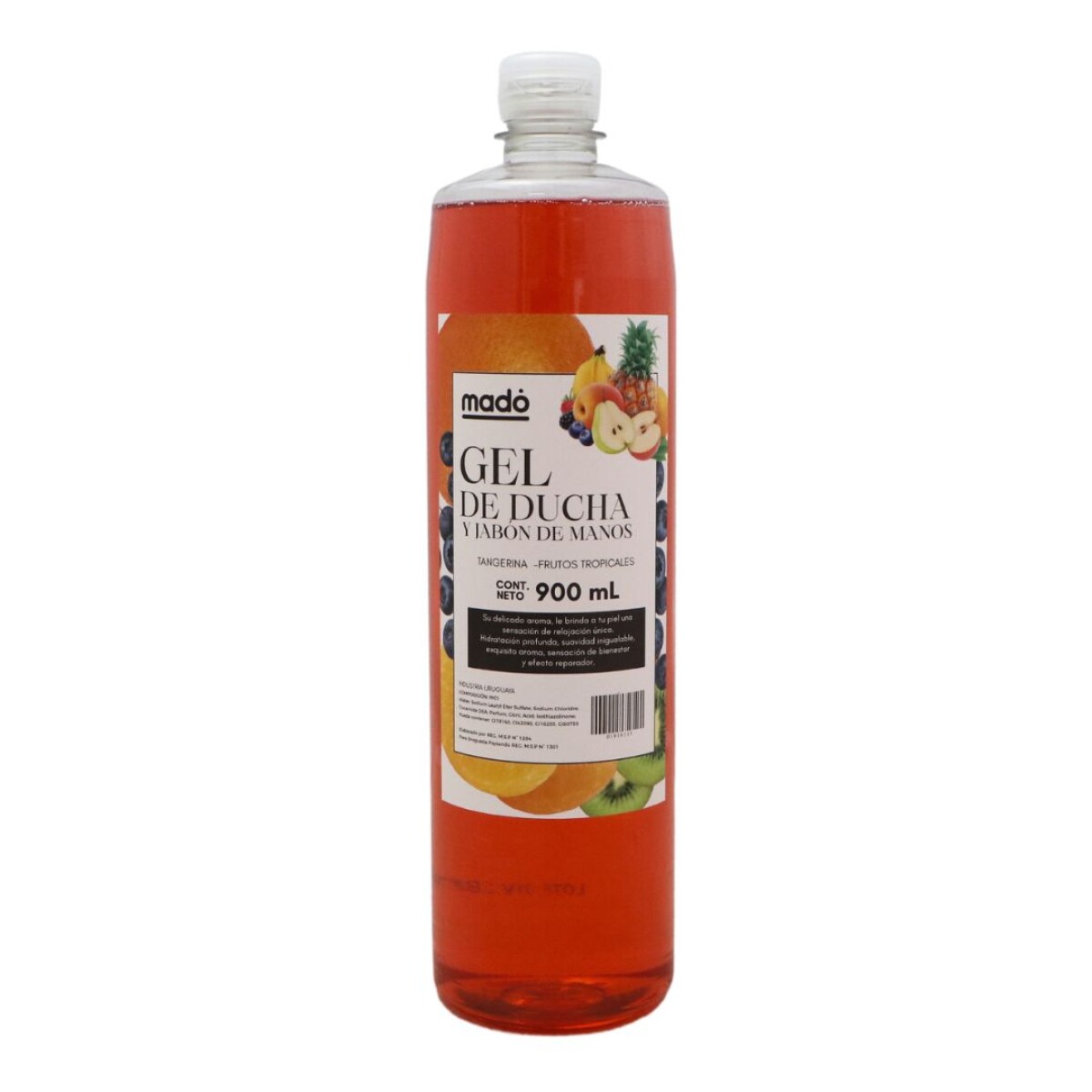 Gel de ducha MADO Tangerina - Frutos Tropicales - 990 mL 