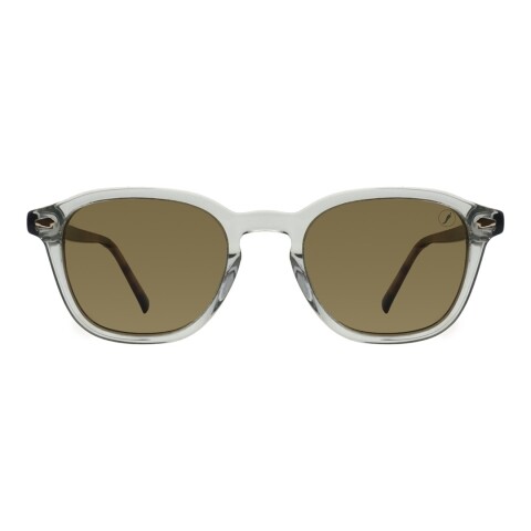 Lentes de Sol Chilli Beans Daca Transparente - Marrón