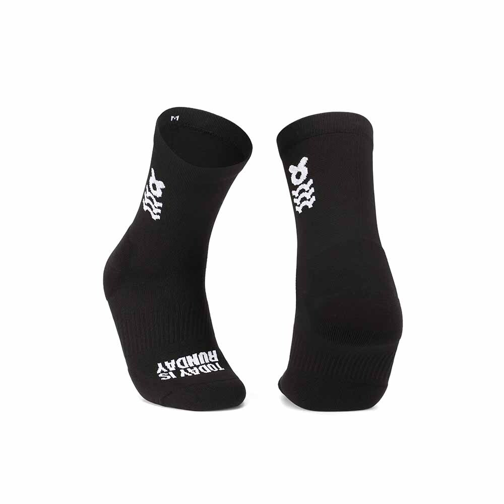Medias Running Today is Runday Unisex Negro