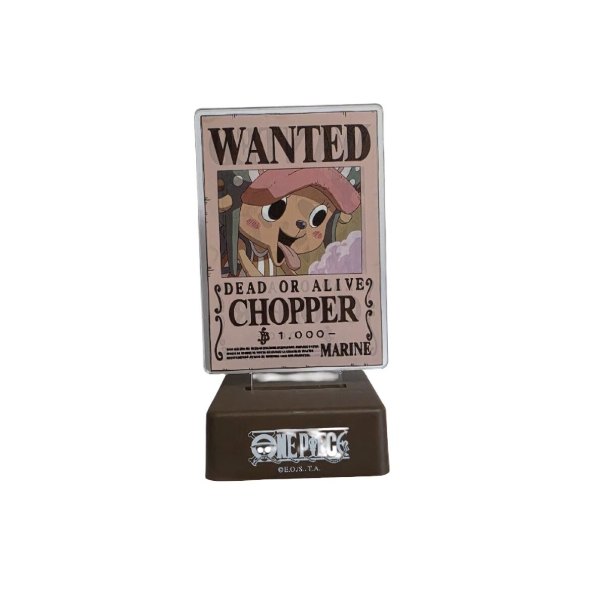 Cartel LED One piece - Chopper 