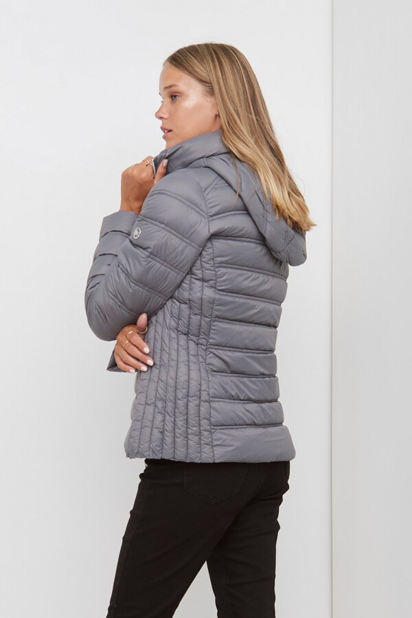 Campera Plumas GRIS