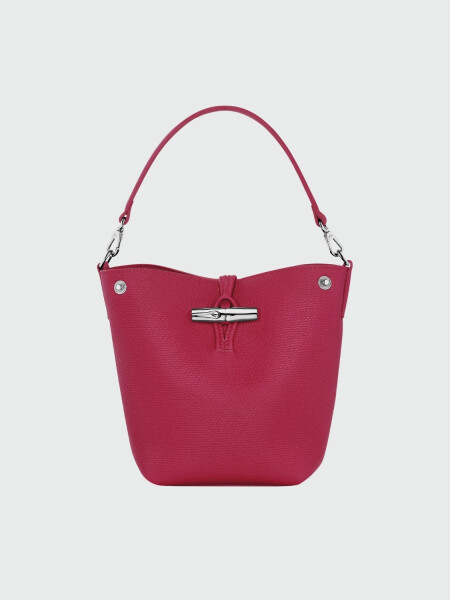 Longchamp - Bolso de hombro, Le Roseau Fucsia