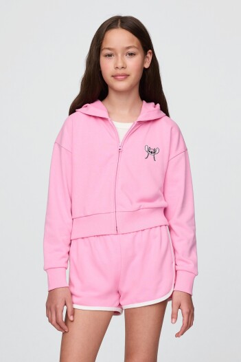 Canguro Con Cierre Niña May Pink