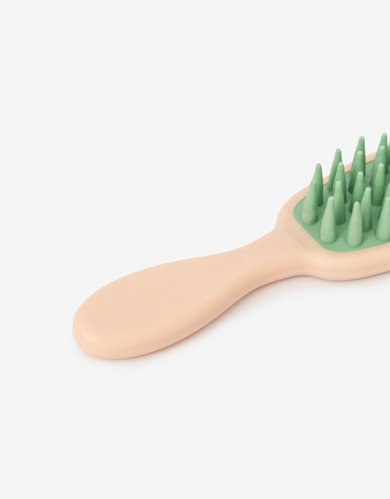 Complementos de Cosmética Masajeador Capilar De Silicona - Coral Claro