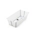 Baño Stokke Flexibath XL Plegable Blanco y Gris