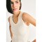 BLUSA SM FEM BEGE MESCLA