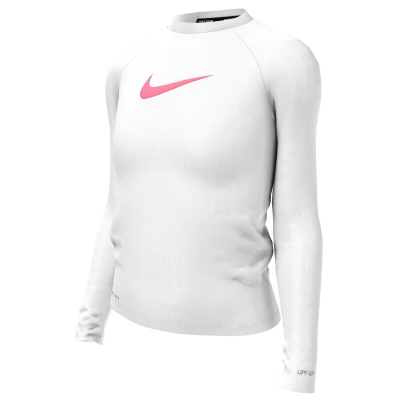 Remera Long Sleeve Hydrogua de Niña Blanco