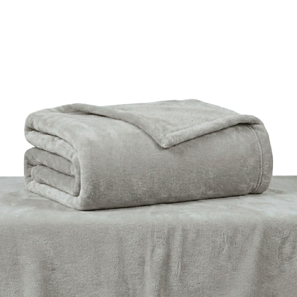 Manta Soft - 280x240cm Gris
