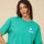 Remera Dama M/C C/Estam. Rusty Aqua
