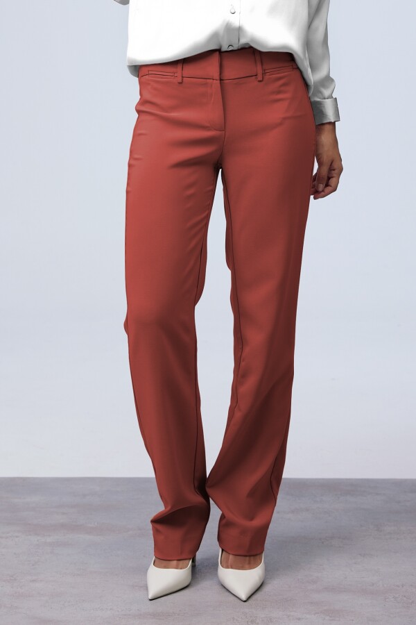 Pantalon De Vestir TERRACOTA