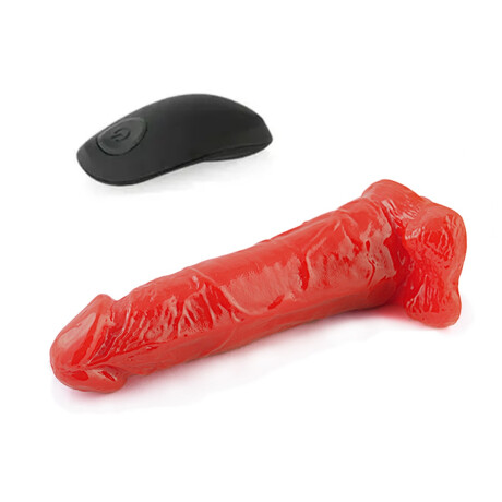 Vibrador A Control Remoto Carga USB Especial Rojo