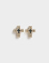 Aros Pasantes Religioso Aros Pasantes Cruces - Dorado