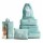 Set X6 Organizadores de Equipaje Valija Mochila Ropa p/Viaje Verde