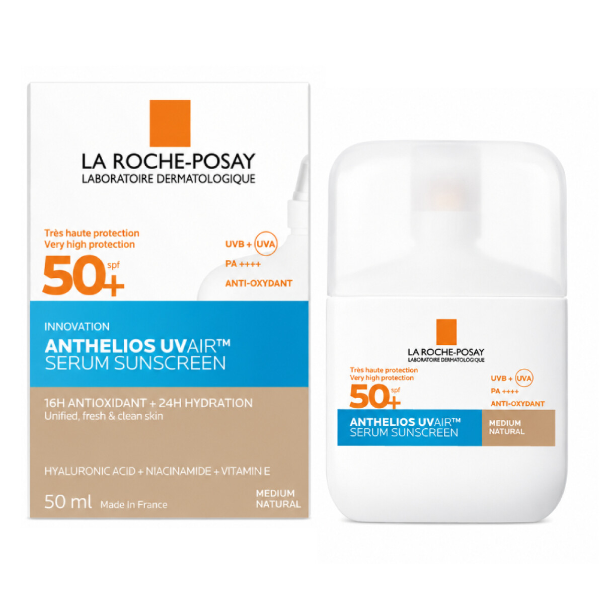 Protector Solar Facial La Roche-Posay Anthelios UVMune 400 FPS50+ Tono Medium 50ml 