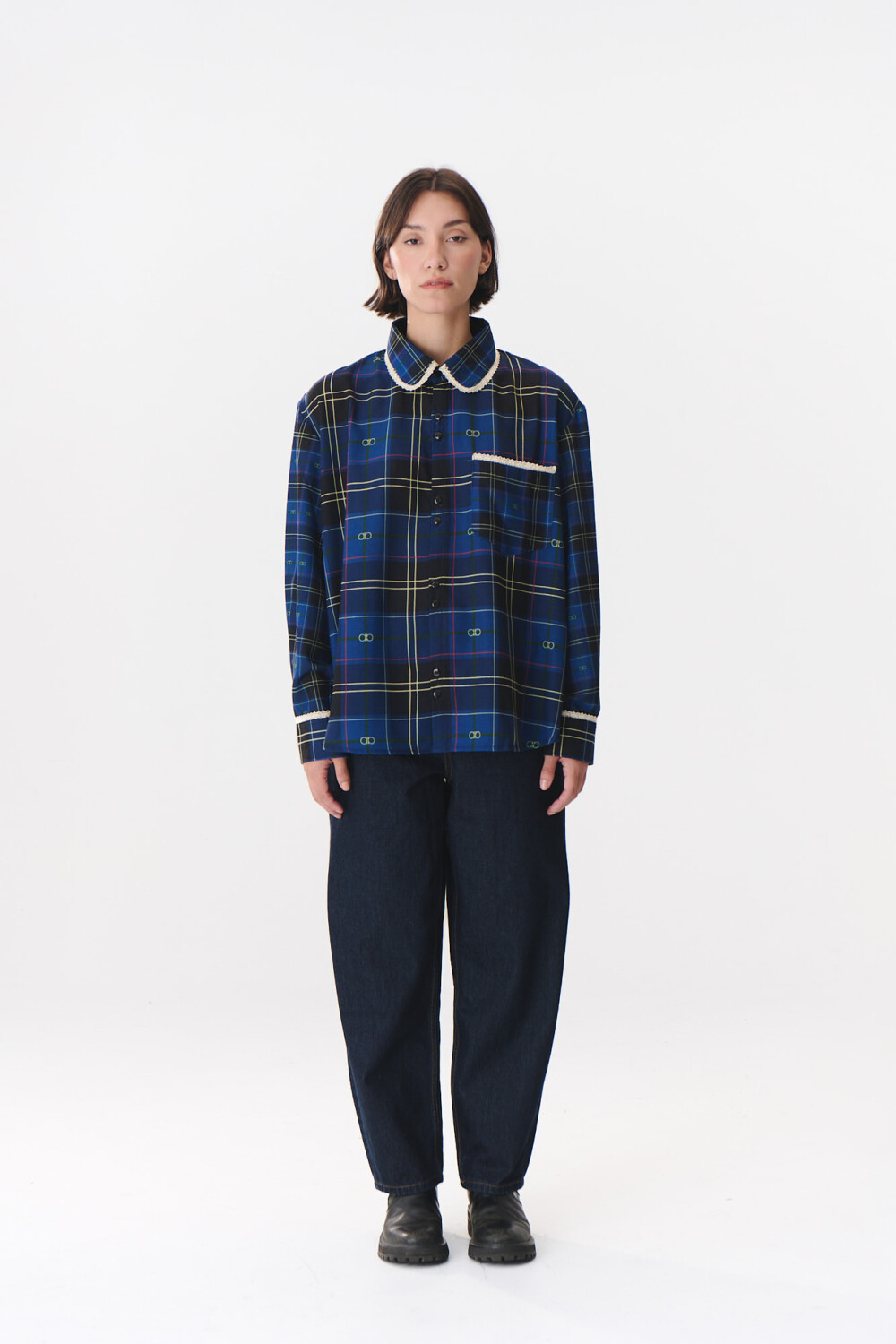 Camisa Court Azul
