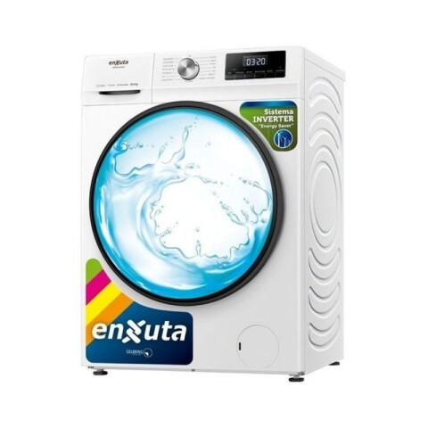 LAVASECARROPAS ENXUTA FRONTAL INVERTER 10.5 KGS Blanco