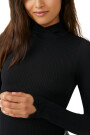 BODY RECYCLED TURTLENECK Negro