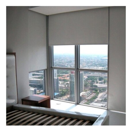 Cortina Roller Blackout Lumax 0.8x1.6mts Blanco