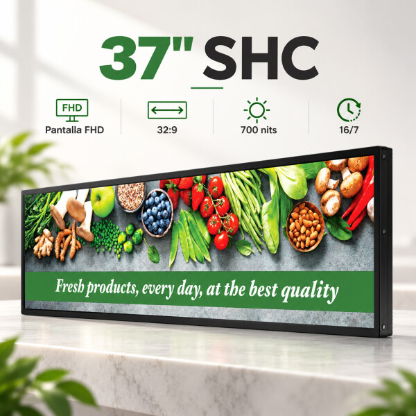 Pantalla Samsung 37" Fhd Panorámica Sh37c PANTALLA SAMSUNG 37" SH37C FHD PANORAMIC