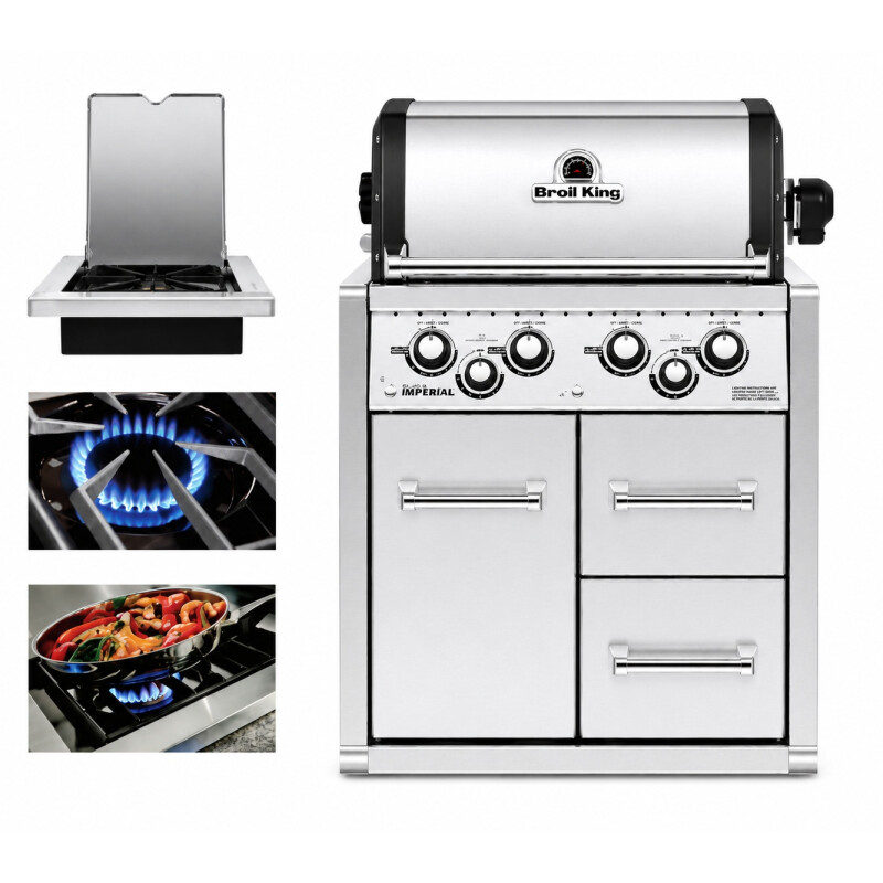 Barbacoa Imperial 490 empotrable con gabinete Barbacoa Imperial 490 empotrable con gabinete