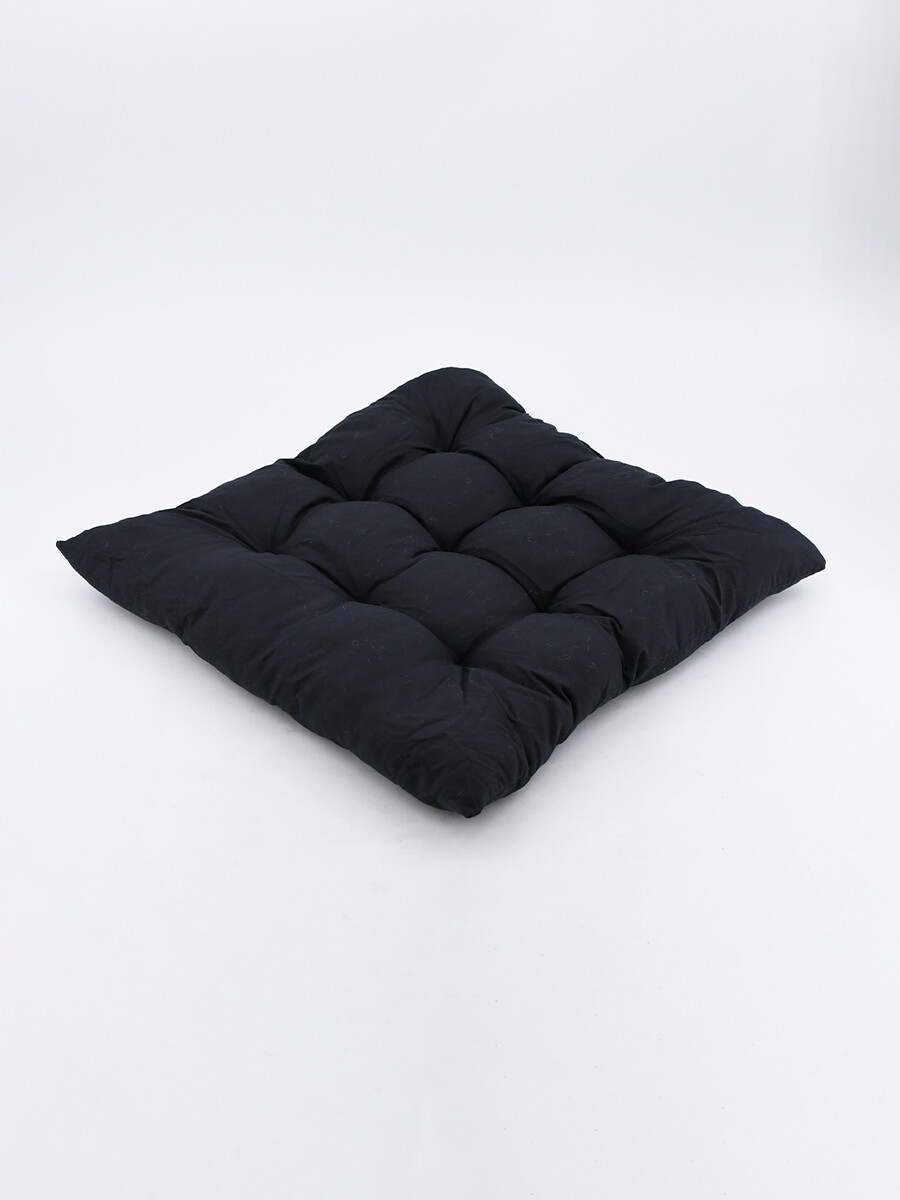 ALMOHADON SILLA - NEGRO 