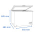 Freezer Horizontal James Fhj 100m Inv 99 L. FREEZER HORIZONTAL FHJ 100M INV 73500