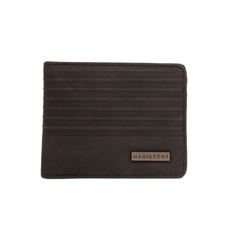 Billetera Maui and Sons - Lines 81 - Negro Billetera Maui and Sons - Lines 81 - Negro