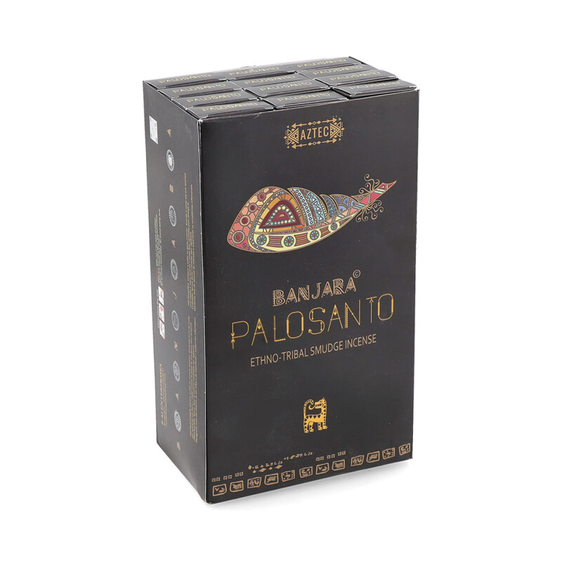 INCIENSO BANJARA CAJA 15GR X12 Palo Santo