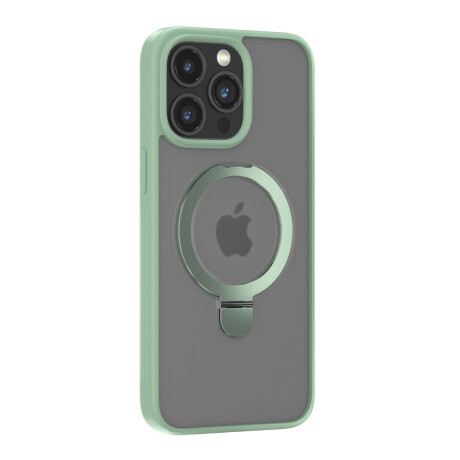 Protector Case Delight Series MagSafe Devia con Soporte para iPhone 15 Green