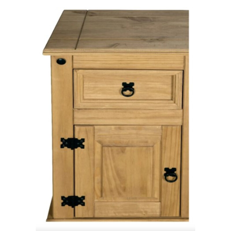 Mueble Estilo Mexicano 2 Puertas 2 Cajones Color CERA NATURAL Mueble Estilo Mexicano 2 Puertas 2 Cajones Color CERA NATURAL