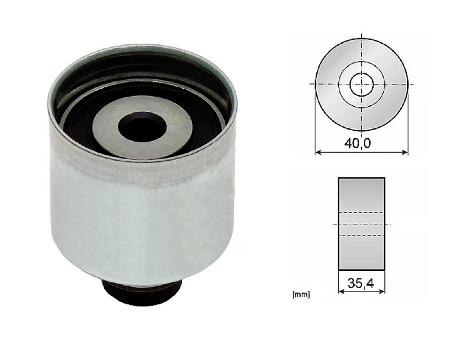 Tensor Guia Correa Dist. Audi A3/A4, Volks Amarok 4X2 - 4X4 01-16 