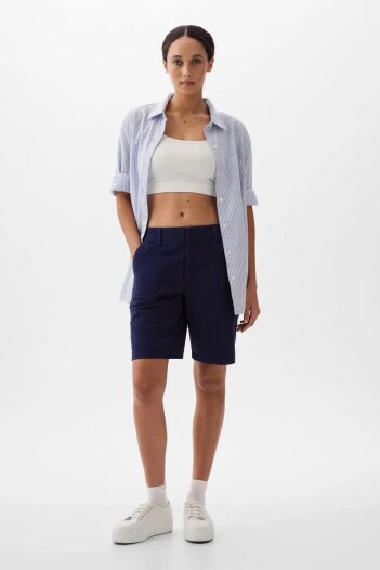 Bermuda Downtown Mujer Navy Uniform