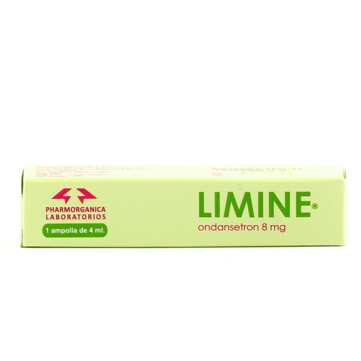LIMINE 8 MG. CJ X 1 AMPOLLA 