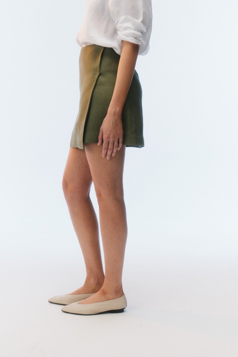 FALDA OLIVER Verde Militar