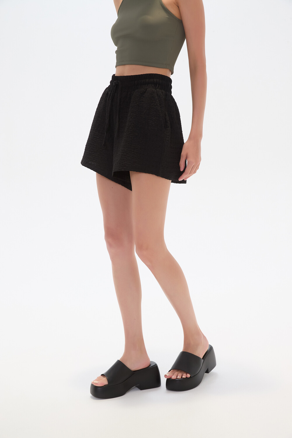 Short Christa Gris Medio