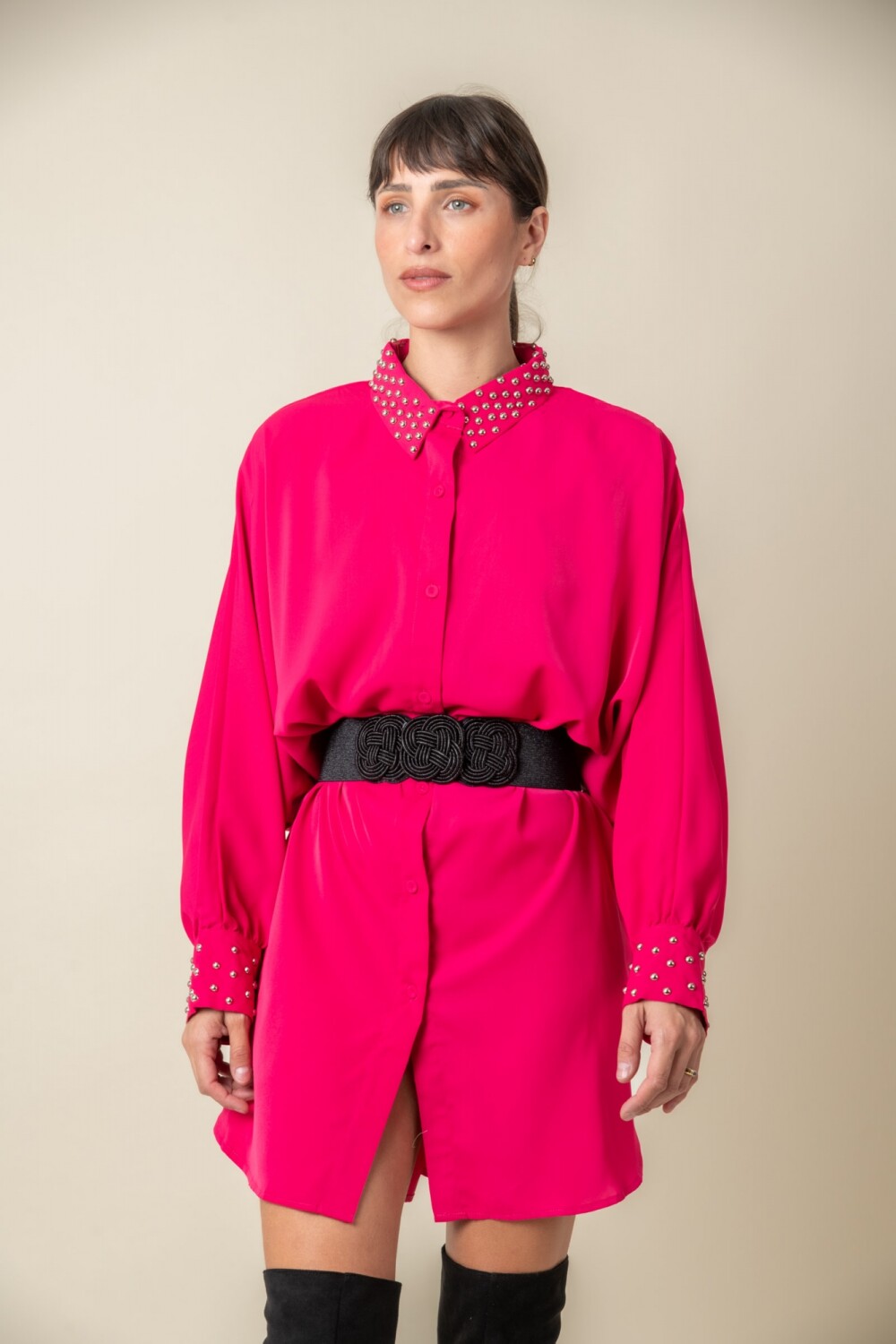 CAMISA NARDO Fucsia