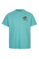 Remera O'Neill Surf Dude Celeste Aqua Sea · Manga Corta
