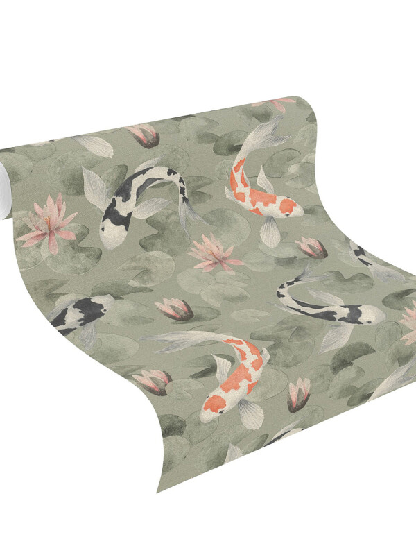 COLECCION WINDSONG - NOBU GREEN KOI FISH - N/A