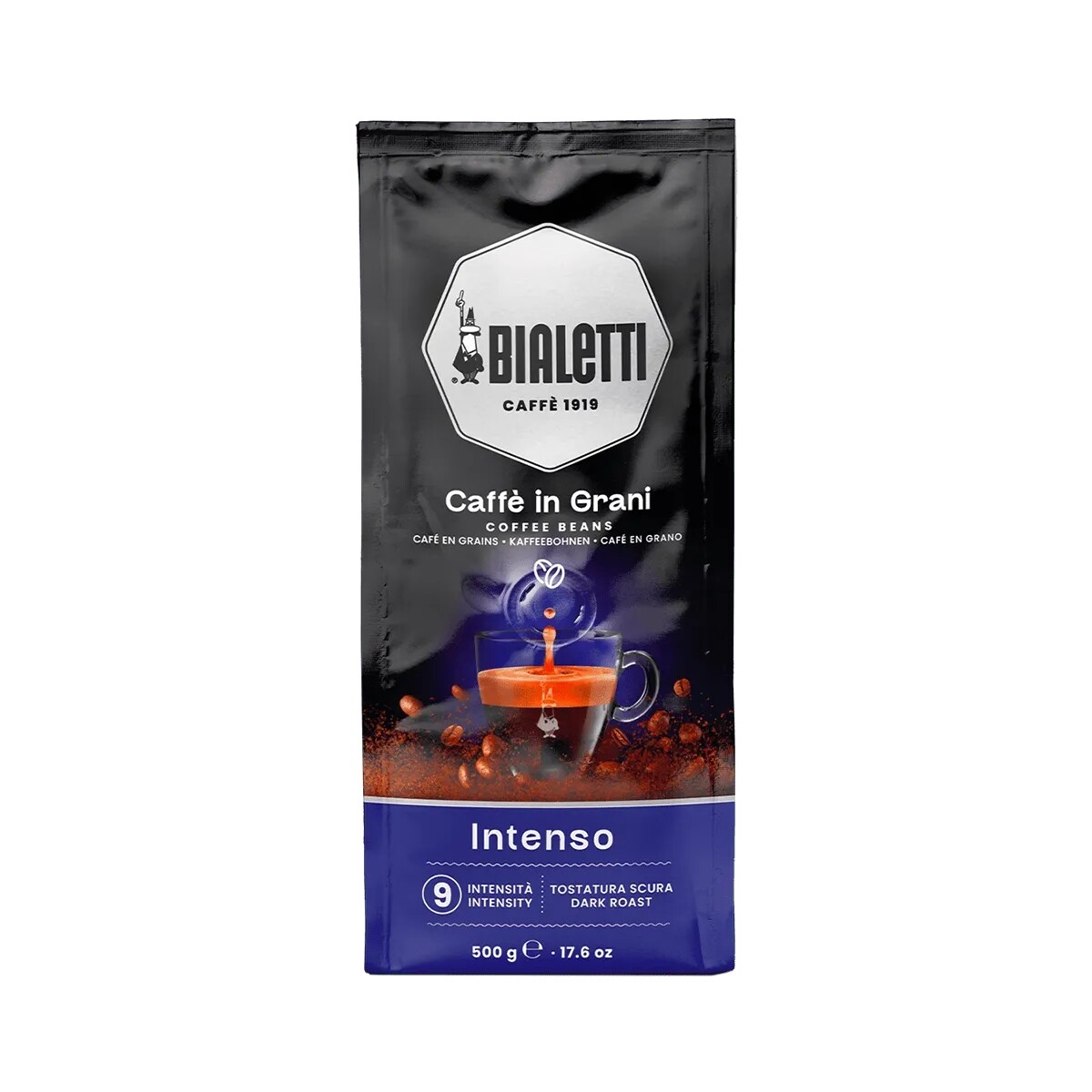 Café En Grano Bialetti Intenso 500 grs. 