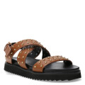 Sandalias de Niña MINI Miss Carol PELLY con tachas Tan
