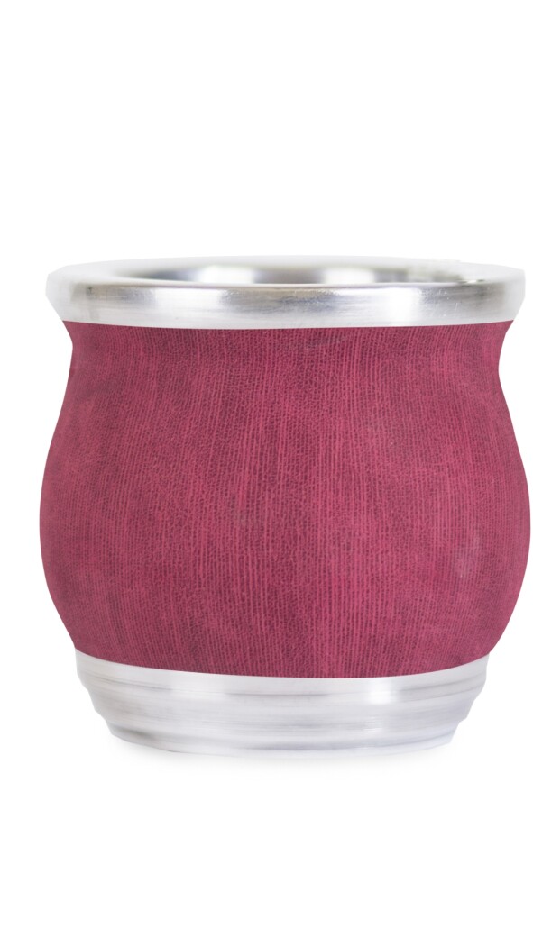 MATE DE CERÁMICA CHICO GAMMA BORDEAUX TEXTURADO