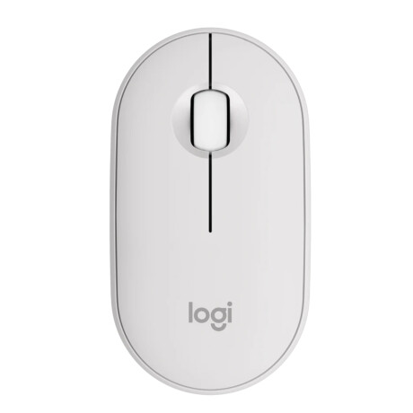 Mouse Pebble Bluetooth M350s White Mouse Pebble Bluetooth M350s White