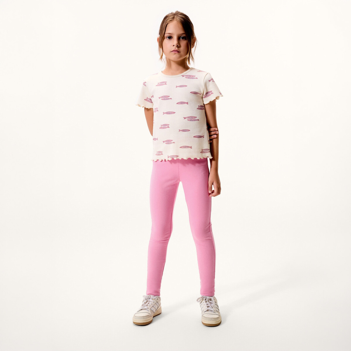 CALZA INFANTIL - ROSADO 