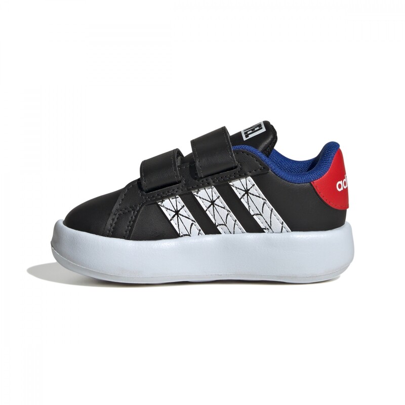 Zapatillas Adidas X Marvel Spider-Man Grand Court de Niños Negro
