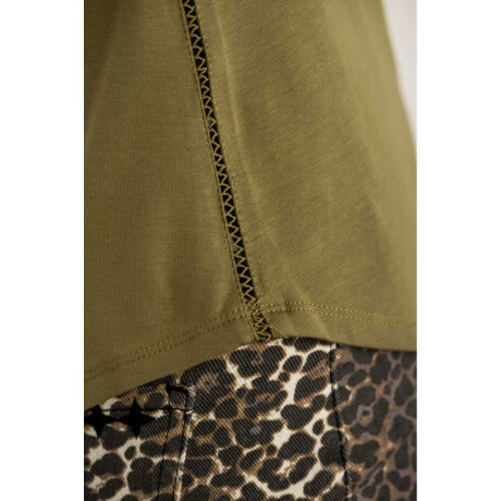 Musculosa Algodon Peinado Safari