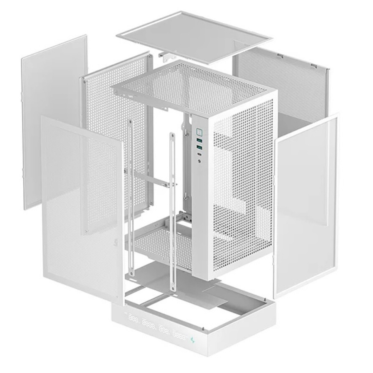 Gabinete Deepcool CH170 Digital Blanco 